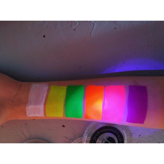 Неоновые аквагрим краски Cameleon палитра 6 цветов x 10 гр. фото 2