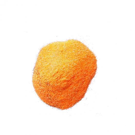Глитер  неон оранжевый   0,2 мм фото 