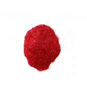 Глитер  красный непрозрачный 0,2 мм