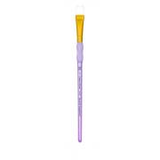 Кисть плоская White Talkon # 12 (настоящий размер 8) фиолетовая ручка