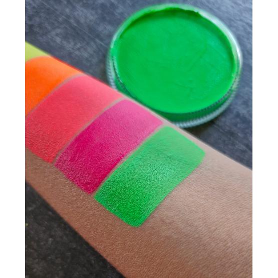 Аквагрим MAG неон зеленый 30 гр фото 3