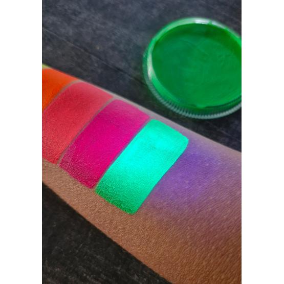 Аквагрим MAG неон зеленый 30 гр фото 2