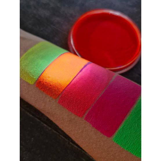 Аквагрим MAG неон ярко-оранжевый 30 гр фото 2