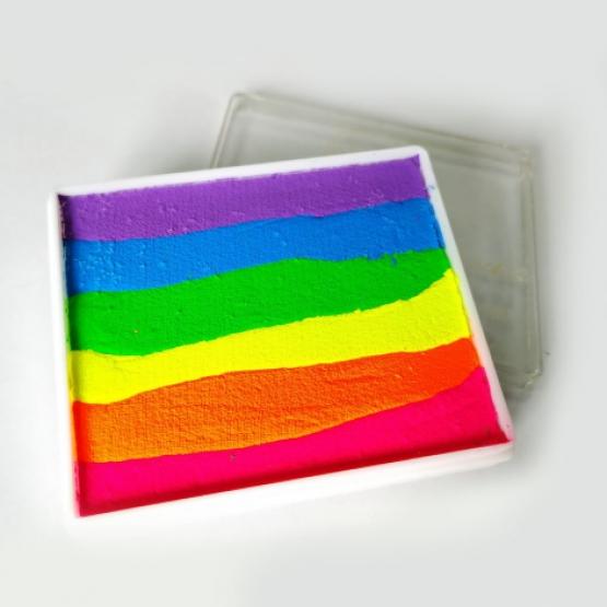 Аквагрим Professional Colors  неоновая радуга 50 гр фото 