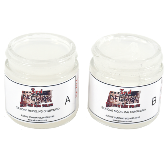 Силикон 2х ком. набор 3RD DEGREE прозр. 60 мл фото 