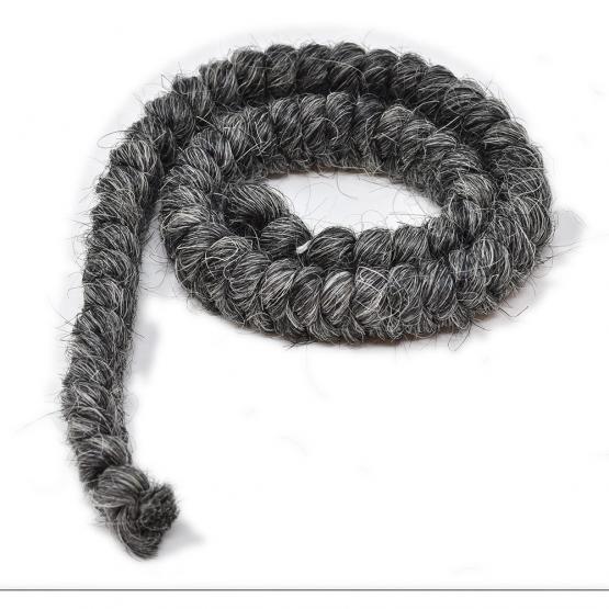Mehron  креп (волосы) темно-серый цвет фото 