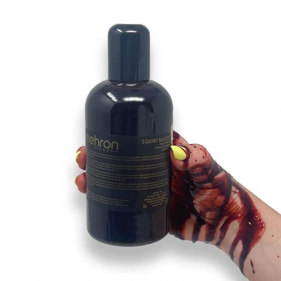 Искусственная кровь жидкая темная Mehron Squirt Blood 270 мл фото 1