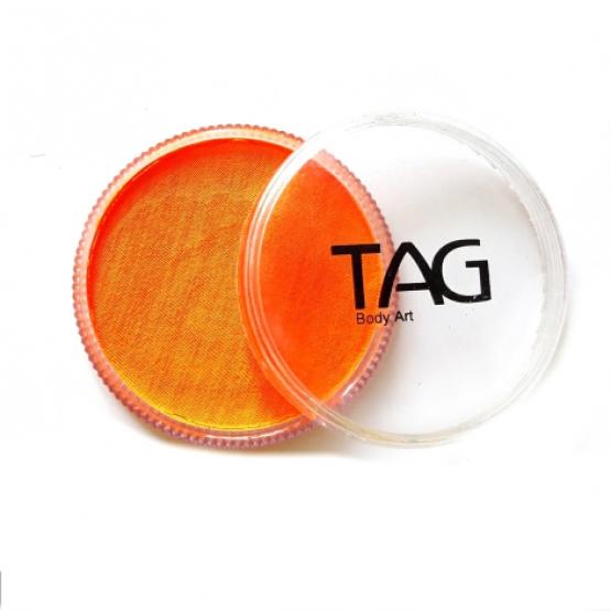 Аквагрим TAG  неон оранжевый 32 гр фото 