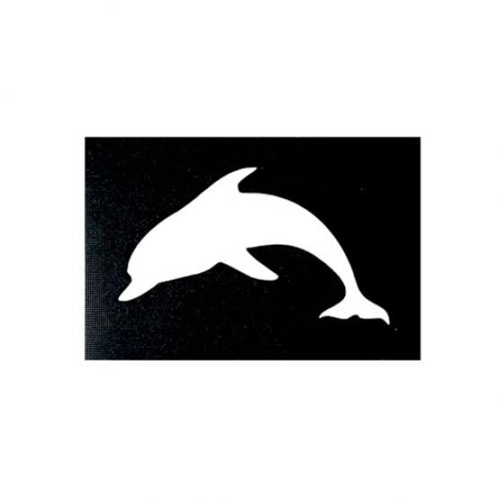 Трафарет дельфин фото 