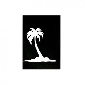 Трафарет  пальма